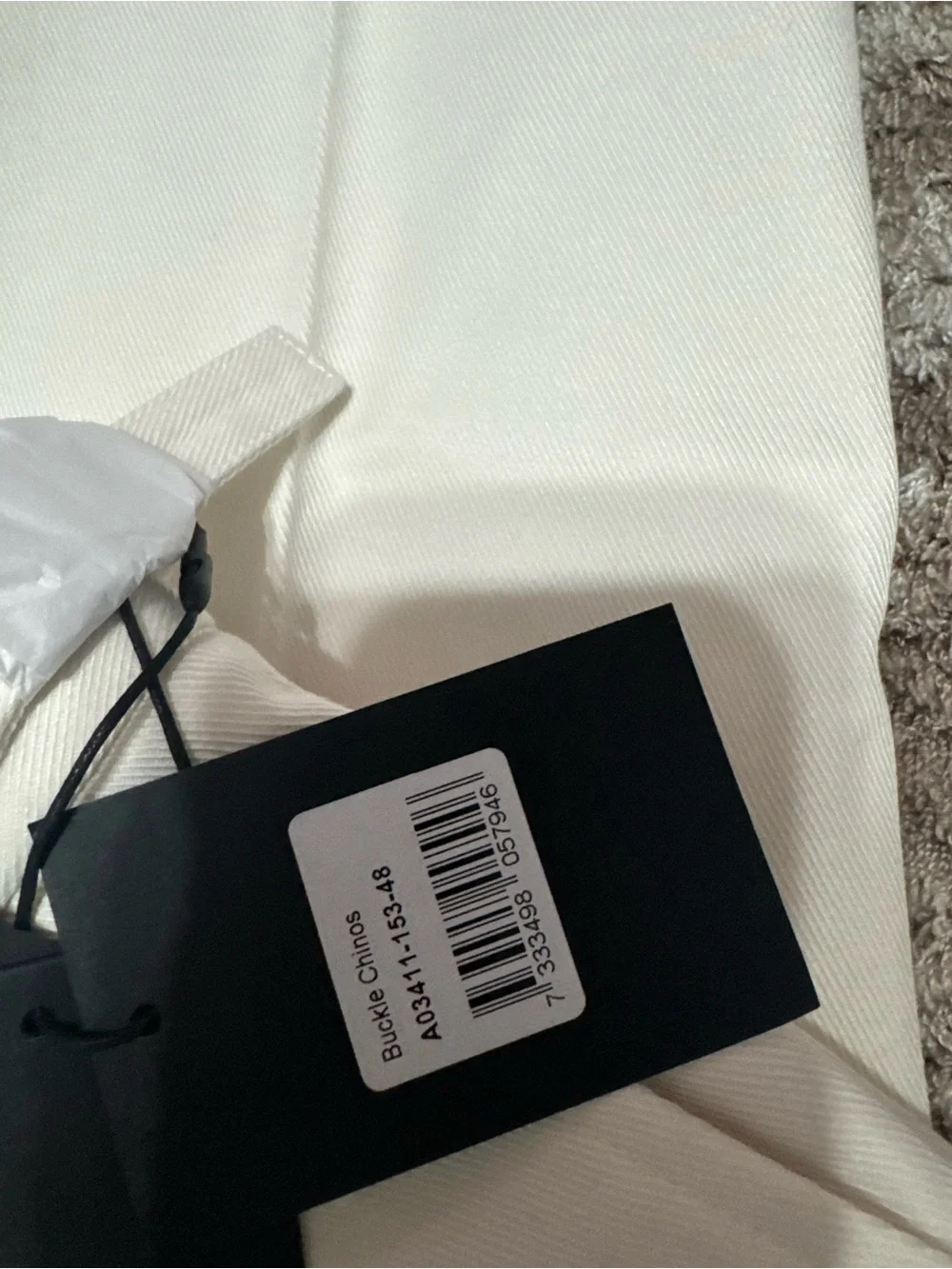 John Henric Sand Chinos Slim Fit Cotton Stretch Slim Fit